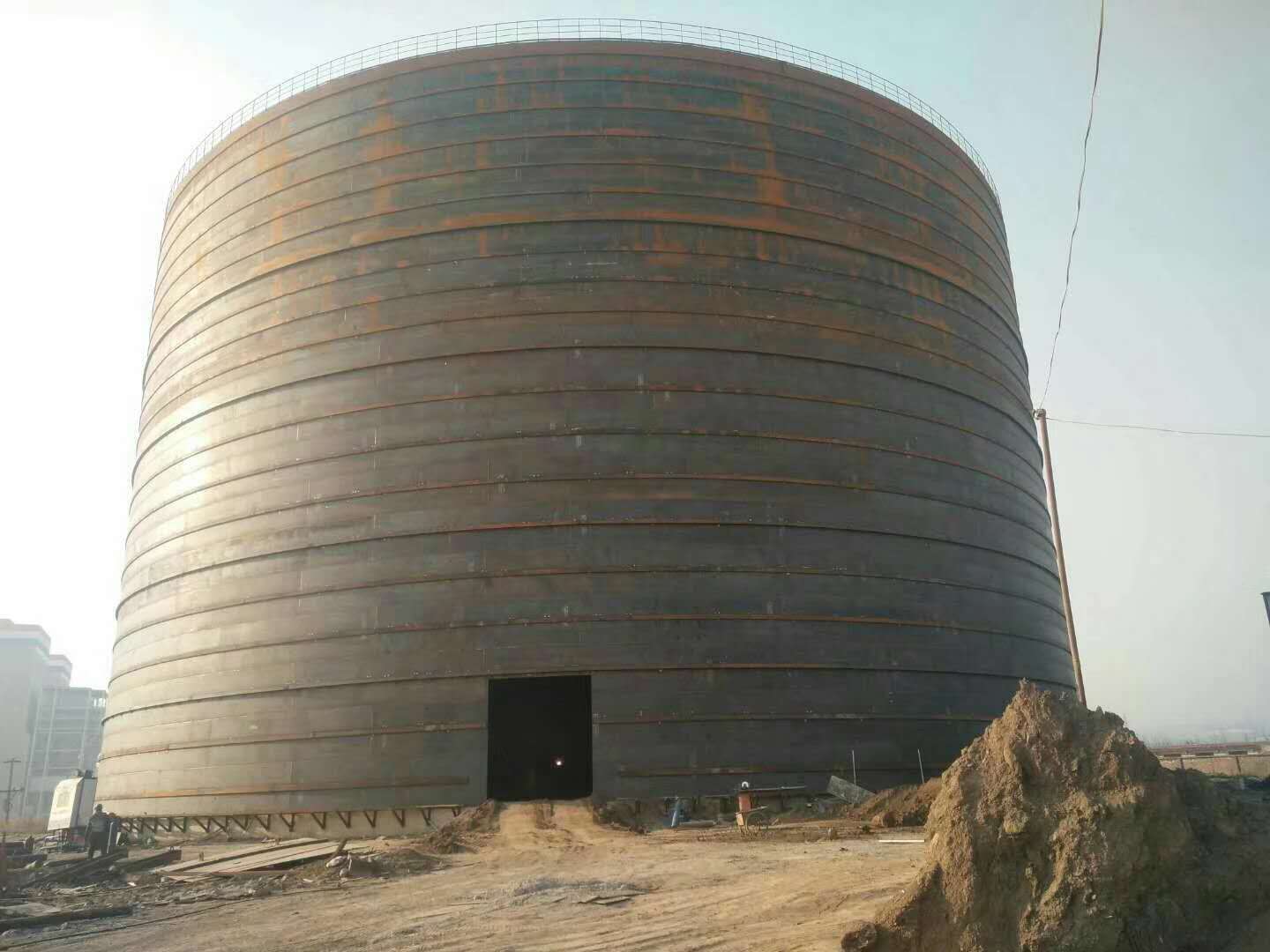 张家界承建大型钢板库的好处及原理